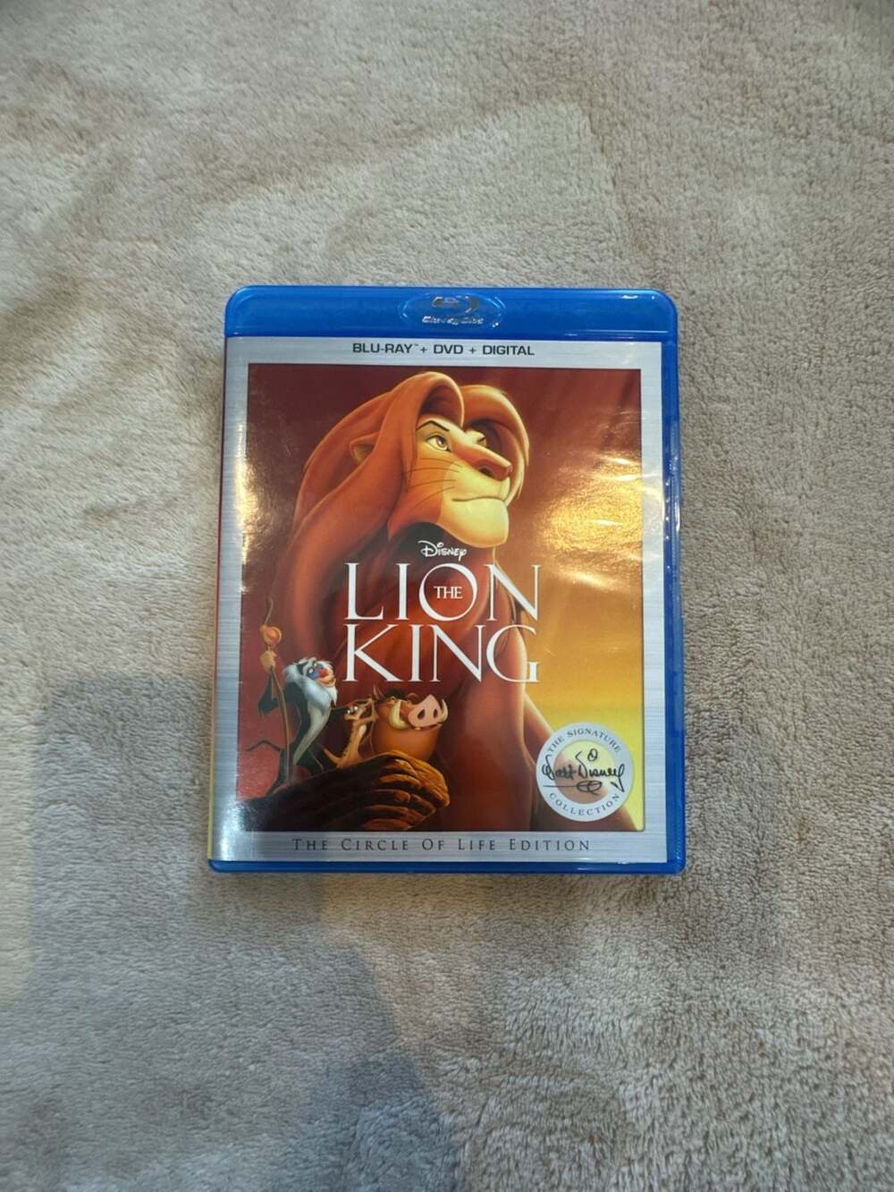 The Lion King Walt Disney Signature Collection Blu-ray + DVD + Digital